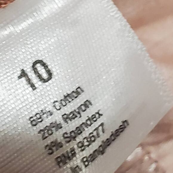 a.n.a. Desert Clay Mid-Rise Jegging Career Size 10 - Picture 8 of 9